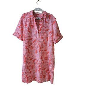 Chico's 100% Linen Collared Neckline Dress - Sz XL